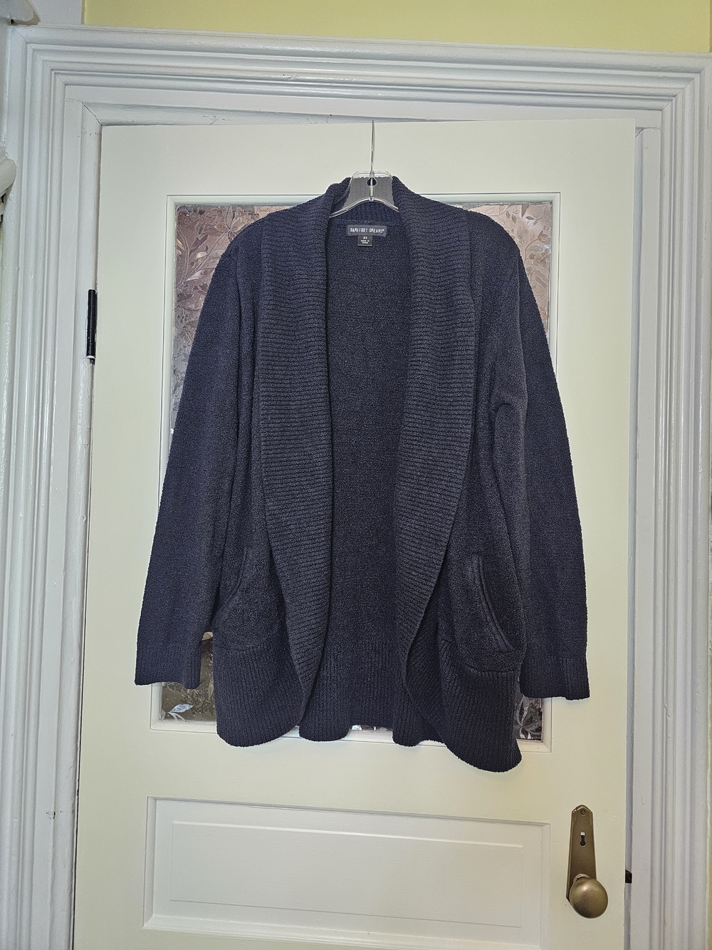 Barefoot Dreams Cozy Open-Front Cardigan - Black